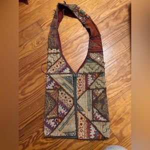 Bohemian Embroidered Tote Bag